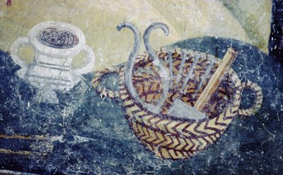 Still Life (detail) by Byzantine School